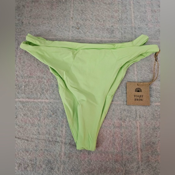 Toast Swim Other - Toast Swim Signature Cut Out Bottom Paradise Green XS